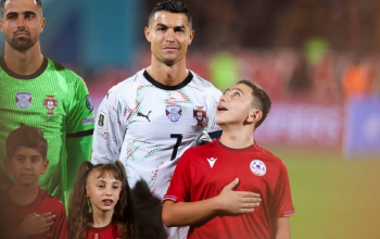 “I gained a new friend yesterday”. Cristiano Ronaldo has published a video with the Armenian boy