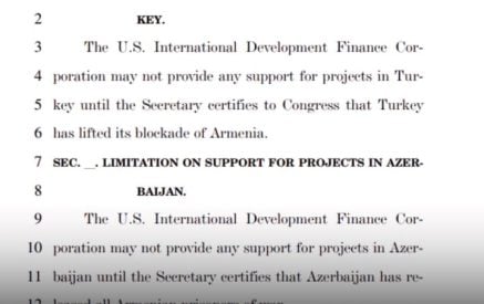 “My amendment will say not one more penny to Turkey while they continue to blockade Armenia”: Brad Sherman