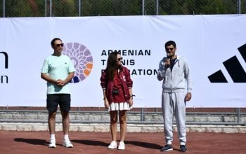 Elina Avanesyan Held a Masterclass and Meeting with Young Tennis Players in Tsaghkadzor