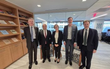 Ambassador Narek Mkrtchyan Meets with IISS-Americas to Discuss South Caucasus Security
