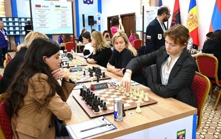 The Armenian women’s national team finished in the top five at the 2025 European Team Chess Championship
