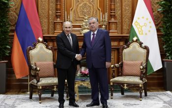 Nikol Pashinyan, Emomali Rahmon meet in Dushanbe