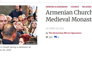 Armenian Church Barred from Medieval Monastery
