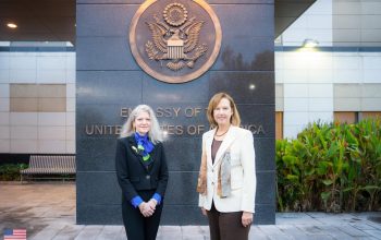 Ambassador Kvien Welcomes Under Secretary Allison Hooker to Yerevan to Advance U.S.–Armenia Strategic Partnership