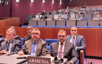 “It is a great honour for Armenia to assume this important responsibility”. Viktor Biyagov