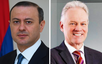 Armen Grigoryan, Gert Jan Koopman discuss prospects of cooperation within Armenia’s ‘Crossroads of Peace’ project