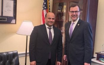 Ambassador Narek Mkrtchyan met with U.S. Congressman Thomas Kean