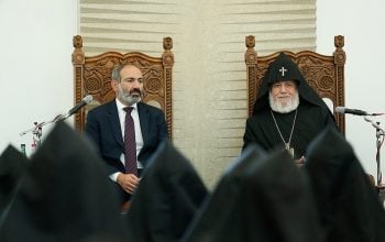Pashinyan and Rebellious Clergy Versus The Catholicos