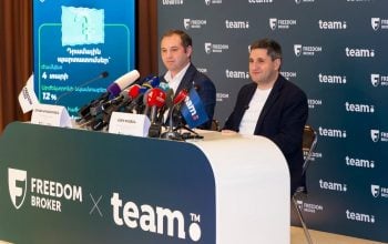 Team Holding Announces the Launch of Bond Placement. Underwriter – Freedom Broker Armenia