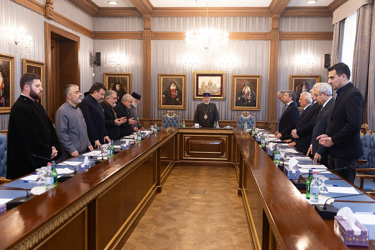 The Supreme Spiritual Council called upon the clergy not to yield to unlawful coercion or pressure and, remaining faithful to their calling, to be guided exclusively by the canonical order of the Armenian Church