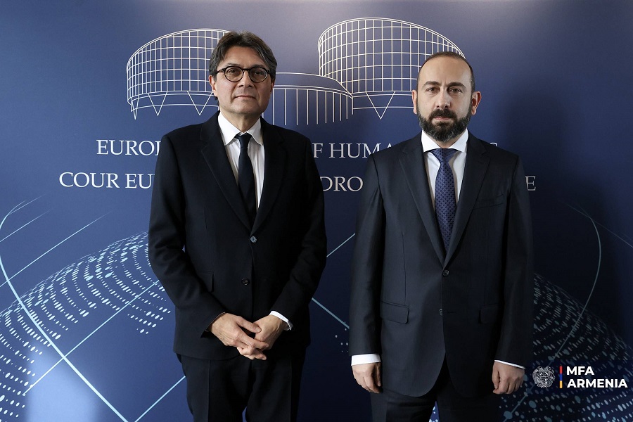 Ararat Mirzoyan and Mattias Guyomar touched upon the implementation of ECHR judgments