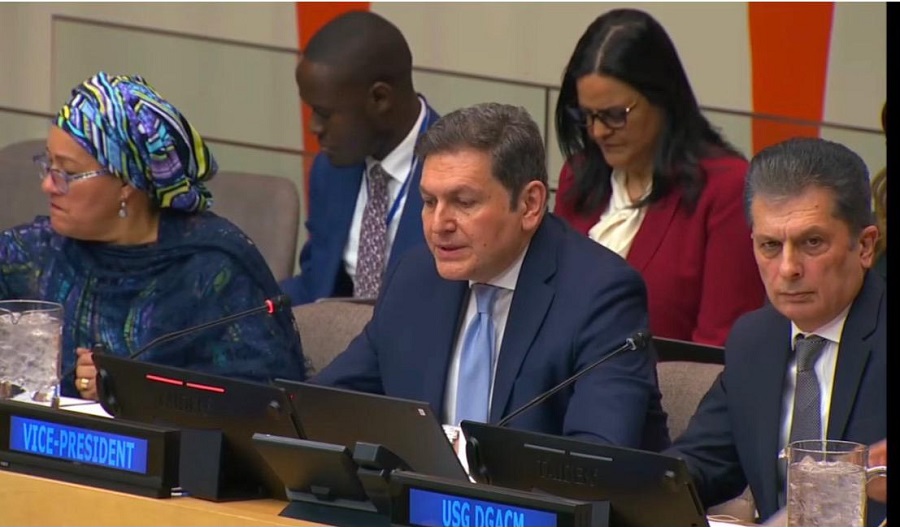 Armenia’s Permanent Representative to the UN Paruyr Hovhannisyan Chairs the 2026 ECOSOC Coordination Segment