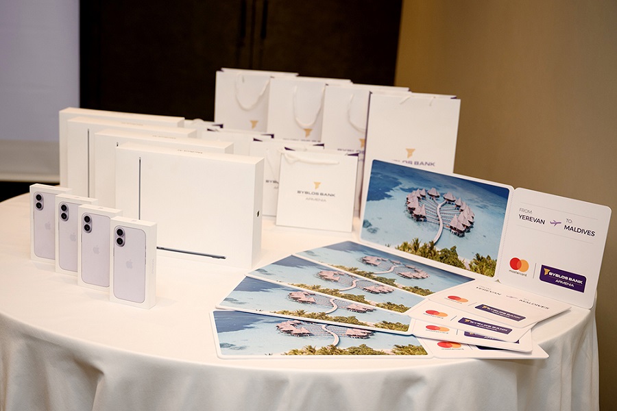 Maldives trips and Apple devices awarded to loyal Byblos Bank Armenia customers
