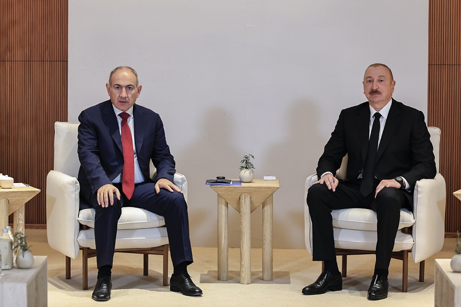 The Prime Minister Pashinyan and the President Aliyev discussed the implementation of TRIPP and other connectivity projects
