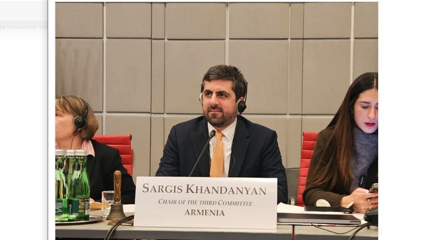 Sargis Khandanyan: The moment has come without any preconditions, to sign and ratify the peace agreement