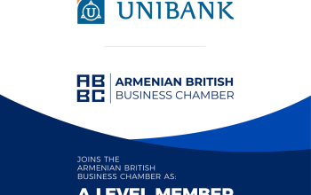 Unibank Became an A-Level Member of the Armenia British Business Chamber