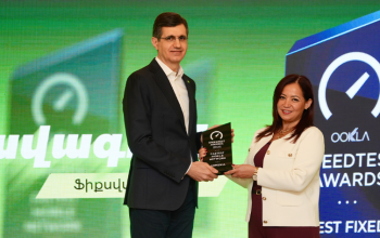 Ucom Is Recognized as Armenia’s No. 1 Operator for the Fastest Mobile Internet and the Best Fixed Network