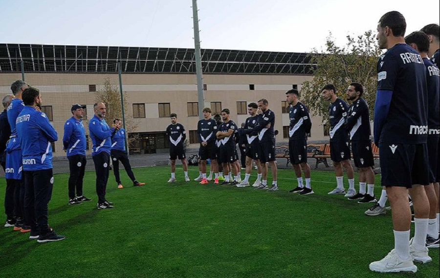 The Armenian national team is starting its training camp