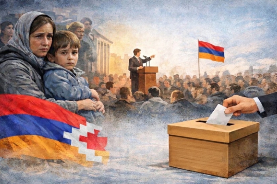 Hate Speech Against Nagorno-Karabakh Refugees Surges Ahead of Pre-Election Period