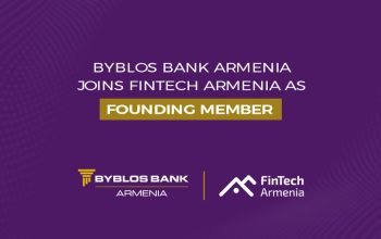 Byblos Bank Armenia joins FinTech Armenia as Founding Member