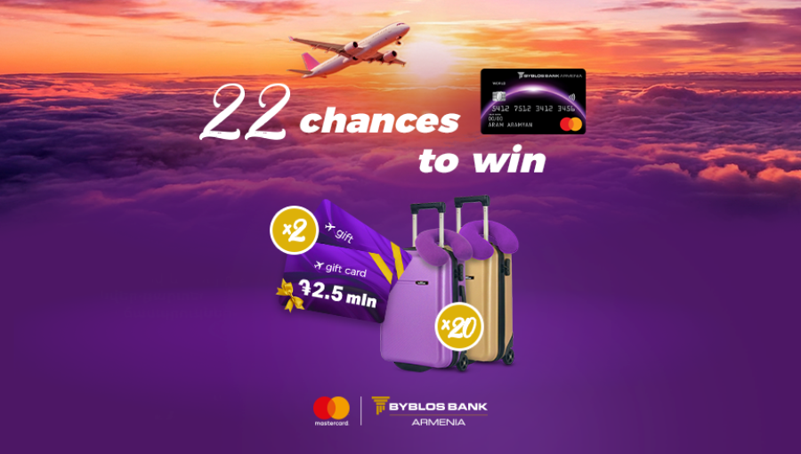 Byblos Bank Armenia launches new exclusive campaign for Mastercard World cardholders