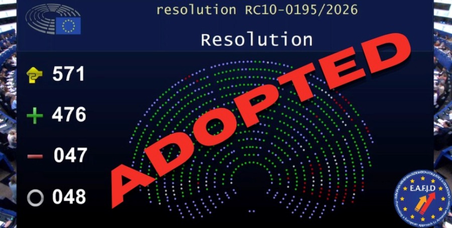 EAFJD Welcomes European Parliament Resolution on Opposition Rights in Armenia and Justice for Artsakh Armenians and Hostages