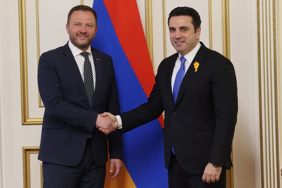 Alen Simonyan, Estonia’s Foreign Minister Discuss Armenia–Azerbaijan Peace Process
