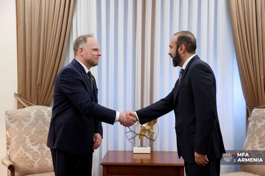 Ararat Mirzoyan, Kevin Hamilton note active Armenia–NATO political dialogue