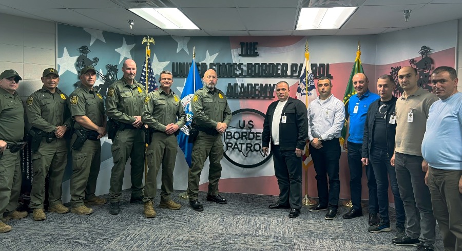 Armenian Border Guards Witness CBP Operations at US–Mexico Border During US Visit