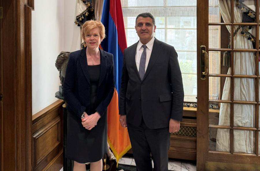 Varuzhan Nersesyan Briefs Wendy Morton on South Caucasus Developments, Highlights Armenia’s Push to Consolidate Peace