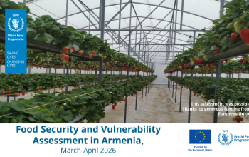 These findings show that Armenia is moving in a positive direction, with stronger household food security: Leila Meliouh