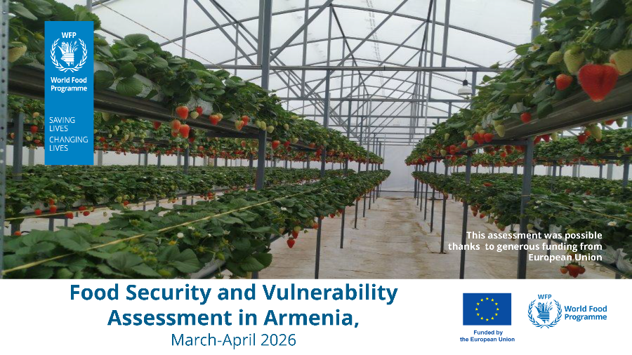 These findings show that Armenia is moving in a positive direction, with stronger household food security: Leila Meliouh