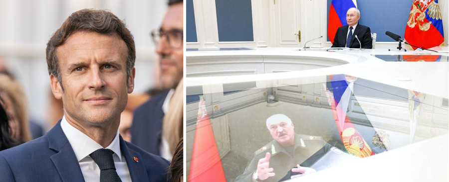 Lukashenko suggested Macron to call Putin and have a “manly” conversation