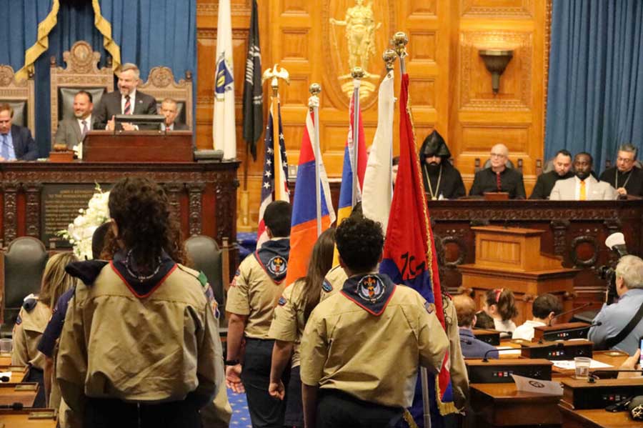 111th Anniversary of Armenian Genocide Commemorated at Massachusetts State House