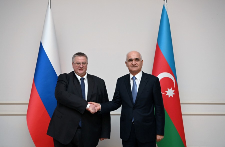 Overchuk and Mustafayev discuss Russia-Azerbaijan economic ties
