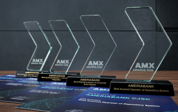 Ameriabank Won in 4 Categories at AMX Awards 2026