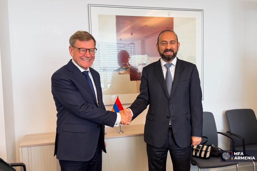 Ararat Mirzoyan and Johann Wadephul discussed issues on the Armenia-Germany bilateral partnership