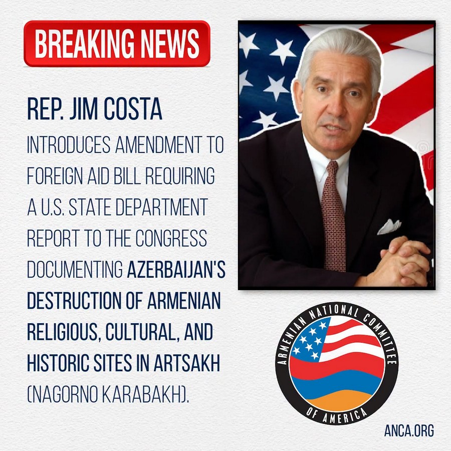 Jim Costa introduces amendment to H.R. 8595 directing the Secretary of ...