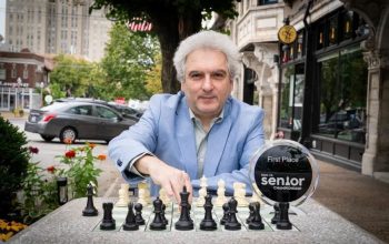 Vladimir Akopian has become the 2026 U.S. Senior Chess Champion