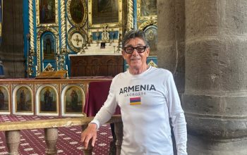 Coach Johnny continues to inspire Armenians to bring a family member to church this Sunday and every Sunday: road trip fourth day in the city of Gyumri