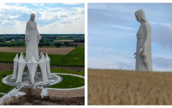 Europe’s tallest Virgin Mary statue unveiled Poland