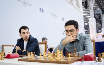 The Armenian men’s national team secured its fourth consecutive victory at the 46th Chess Olympiad