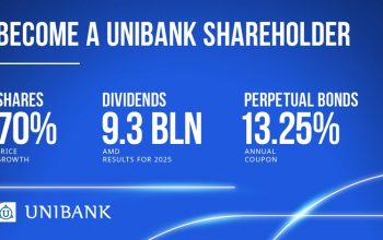 Become a Unibank shareholder and acquire perpetual bonds with a 13.25% yield