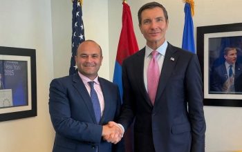 Narek Mkrtchyan and John Jovanovic Discuss Opportunities to Develop Bilateral Business Ties